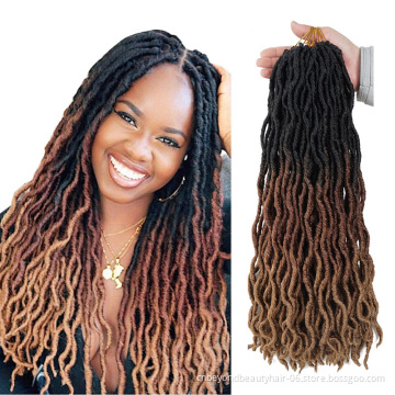 synthetic wavy Gypsy locs Hair nu Soft faux locs crochet jumbo crotchet hair Gypsy locs